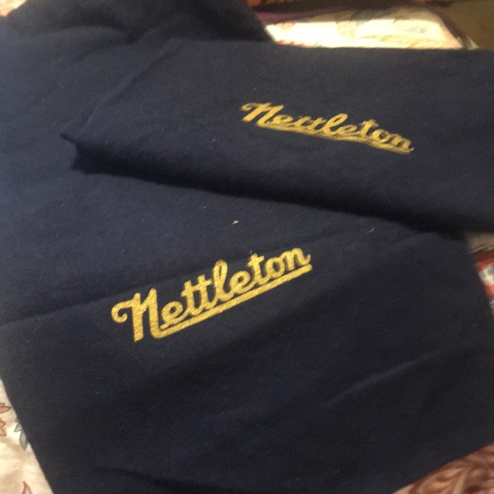 nettelton navy blue flannel dust bags for shoes